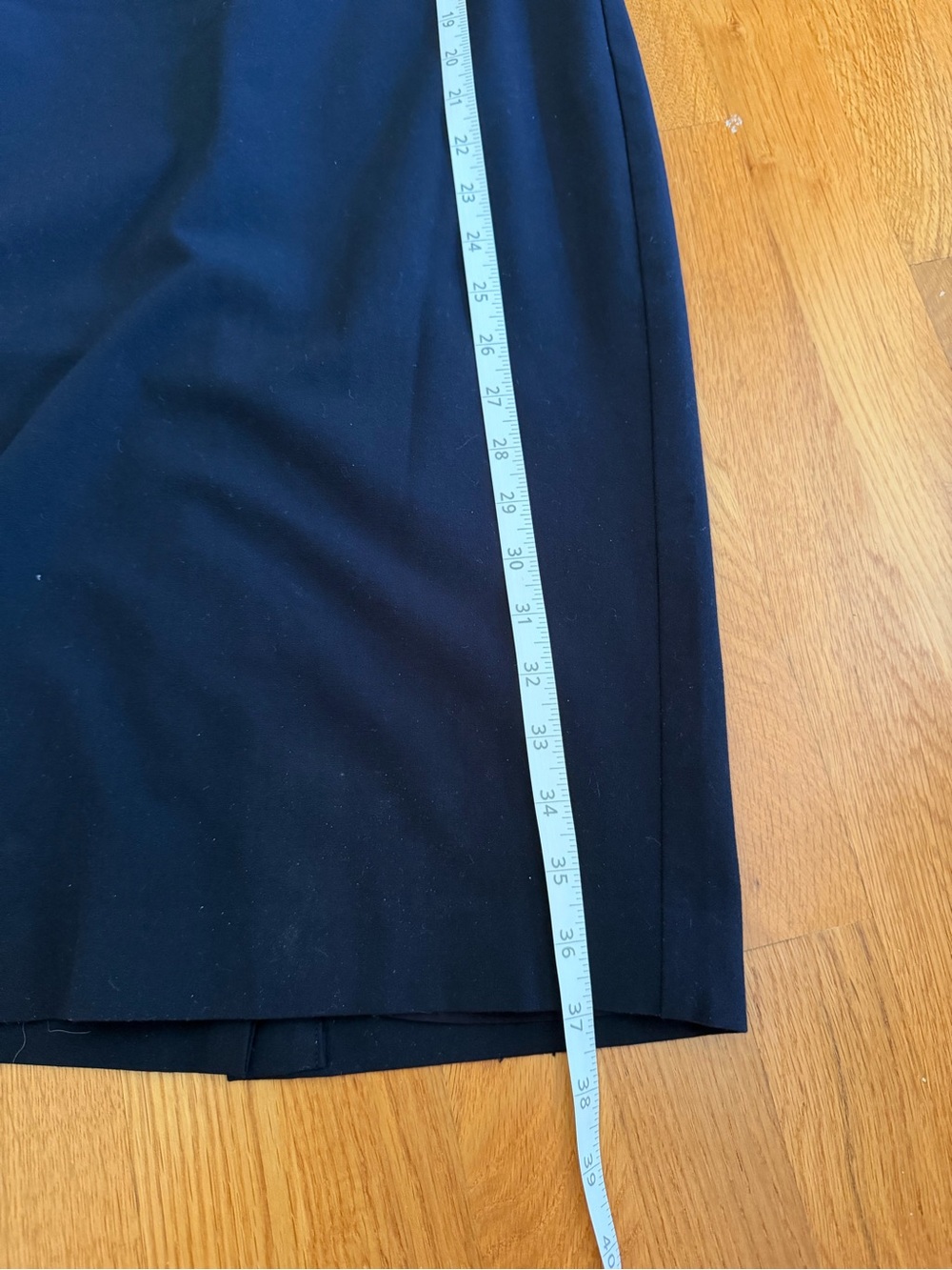 Navy 00 Ann Taylor Black Sleeveless Midi Sheath Dress - Picture 10 of 12